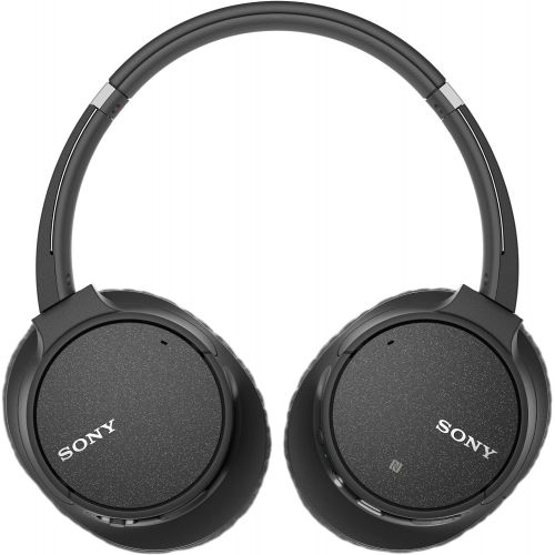 소니 Sony WH-CH700N Wireless Noise Canceling Headphones, Black (WHCH700NB) w Case