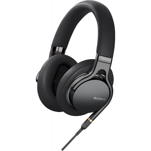 소니 Sony MDR1AM2 Wired High Resolution Audio Overhead Headphones, Black (MDR-1AM2B)