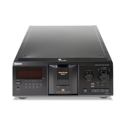 소니 Sony 300 Disc Megastorage Cd Changer, CD-RRW Playback, Headphone Output, Remote Control, Plus 100ft Wire