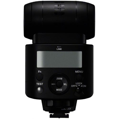 소니 Sony HVL-F45RM Compact, Radio-Controlled Gn 45 Camera Flash with 1 Display, Black