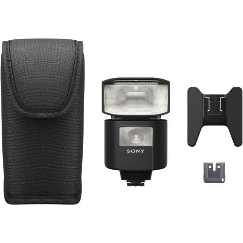 소니 Sony HVL-F45RM Compact, Radio-Controlled Gn 45 Camera Flash with 1 Display, Black