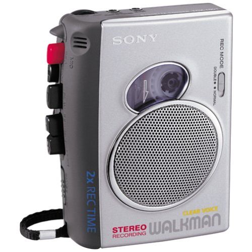 소니 Sony TCS-30D Pressman Cassette Recorder with Stereo RecordingPlayback