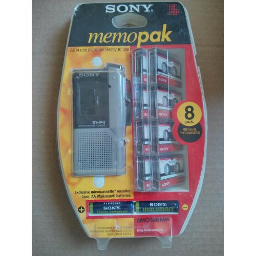 소니 Sony M-P4 Microcassette Corder Recorder