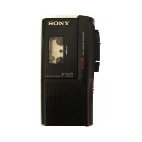 소니 Sony Pressman Micro-Cassette Recorder M-527v