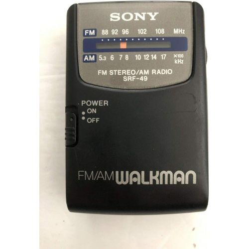 소니 Sony FMAM Walkman SRF-49 Vintage