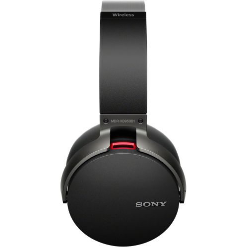 소니 Sony XB950B1 Extra Bass Wireless Headphones (Black) w MDR-XB510AS Extra Bass Sports In-Ear Headphones (Black)