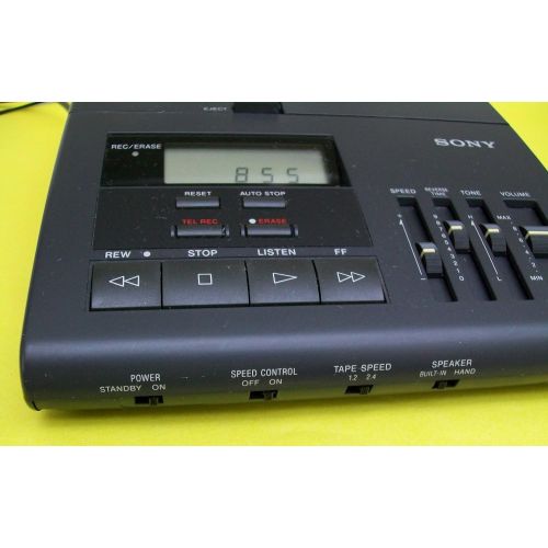 소니 Sony Bm850 Bm-850 Microcassette Transcription Transcriber Machine