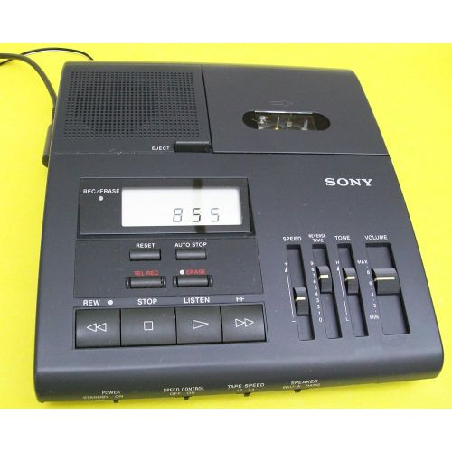 소니 Sony Bm850 Bm-850 Microcassette Transcription Transcriber Machine