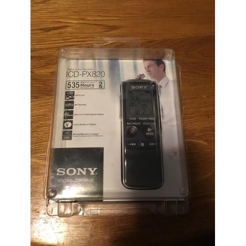 소니 Sony ICD-PX820 Digital Voice Recorder (Black)