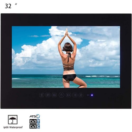  Soulaca 32 Waterproof LED TV Bathroom Black Color T320FN-B