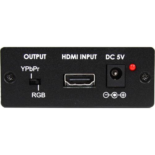  StarTech.com HDMI to VGA Video Adapter Converter with Audio - HD to VGA Monitor 1920x1200 1080p - HDMI to VGA HD15