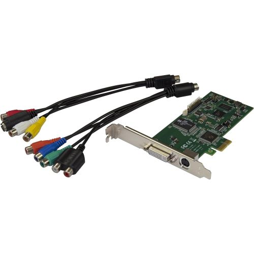  StarTech PCIe Video Capture Card - 1080P at 60 FPS - HDMIVGA  DVIComponent - PC Capture Card - Internal Capture Card