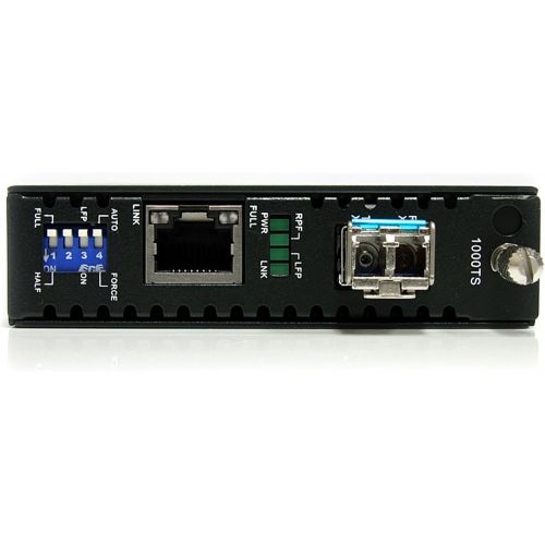  StarTech Fiber Media Converter Gigabit 1000Mbps MM Fibre LC 550m