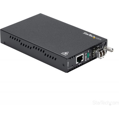  StarTech Fiber Media Converter Gigabit 1000Mbps MM Fibre LC 550m