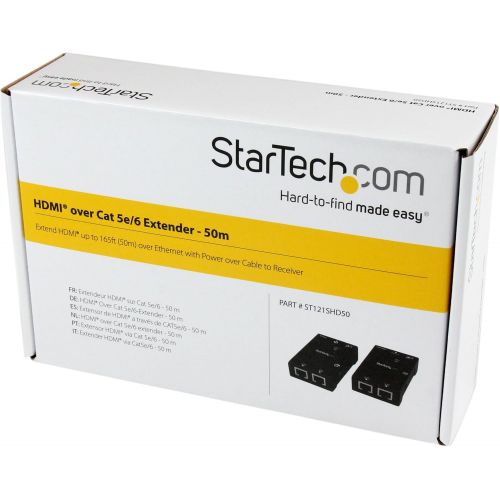  StarTech.com DVI Over CAT5 Video Extender - DVI Video Extender Kit - 150 ft (50m)