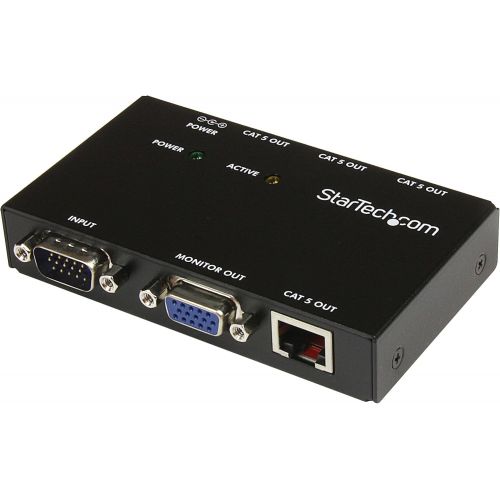  StarTech VGA Over CAT5 Video Extender - VGA Extender - 450ft (150m) - 4-Port