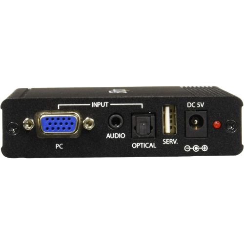 StarTech.com VGA2HDPRO2 1920x1200 Analog VGA to Digital HDMI Scaler with Audio