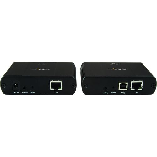  StarTech.com 4 Port USB 2.0 over Gigabit LAN or Direct Cat5e  Cat6 Ethernet Extender System - up to 330 ft (100m) - USB 2.0 Extender