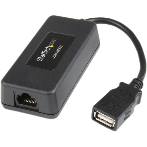  StarTech.com 4 Port USB 2.0 over Gigabit LAN or Direct Cat5e  Cat6 Ethernet Extender System - up to 330 ft (100m) - USB 2.0 Extender