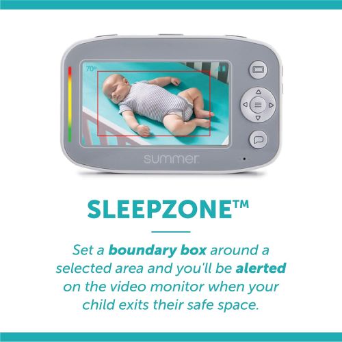 썸머인펀트 Summer Infant Baby Pixel Cadet 4.3 Inch Color Video Monitor