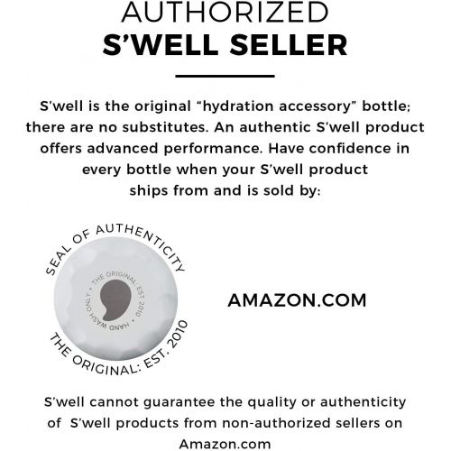  Visit the Swell Store Swell Stainless Steel Travel Mug - 16 Fl Oz - Azurite - Triple-Layered Vacuum-Insulated Containers Keeps Drinks Cold for 26 Hours and Hot for 11 - with No Condensation - BPA Free W