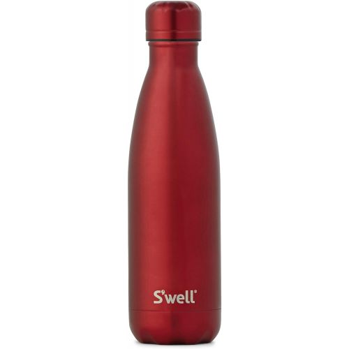  Visit the Swell Store Swell Vacuum Insulated Stainless Steel Water Bottle, 17 oz, Ruby