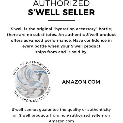  Visit the Swell Store Swell Stainless Steel Triple-Layered Vacuum-Insulated Containers Keeps Drinks Cold for 41 Hours and Hot for 18 - with No Condensation - BPA Free Water Bottle, 17oz, Lyon