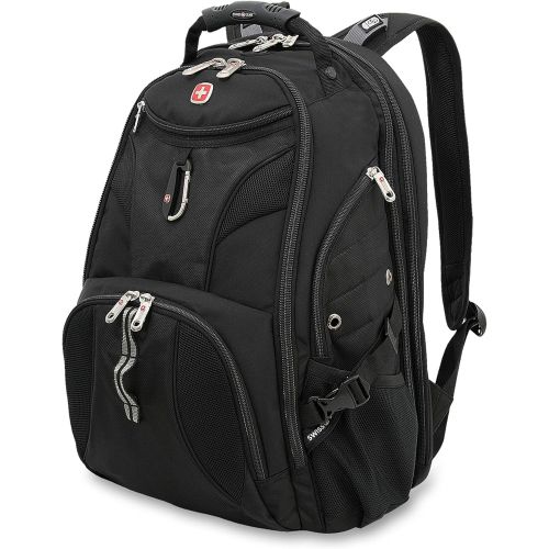  [아마존베스트]Swiss Gear SwissGear 1900 Scansmart TSA Laptop Backpack - Black