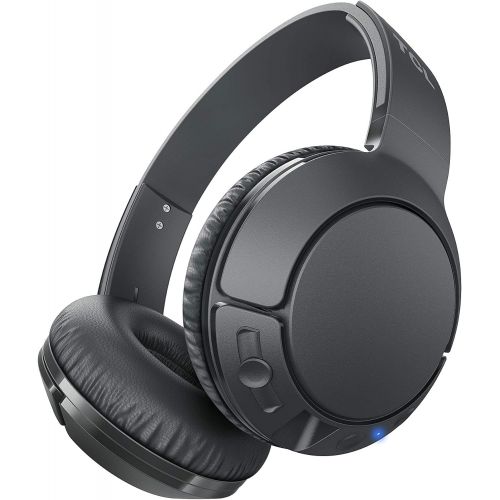  Visit the TCL Store TCL MTRO200BT Wireless On-Ear Headphones Super Light Weight Headphones with 32mm Drivers for Huge Bass and 20 Hour Playtime  Shadow Black