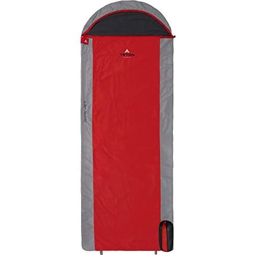  TETON Sports Journey Ultralight Sleeping Bag Perfect for Backpacking, Hiking, and Camping When You Need to Get Outdoors; Designed for Warm Weather Activities; Great for Sleepovers;