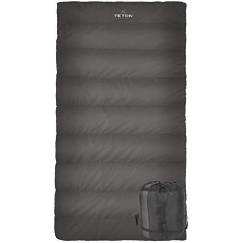  TETON Sports Celsius Hybrid XL Sleeping Bag; Lightweight Sleeping Bag Great for Cold Weather Camping and Hunting; Great to Come Back to After a Long Day on the Trail; Compression S