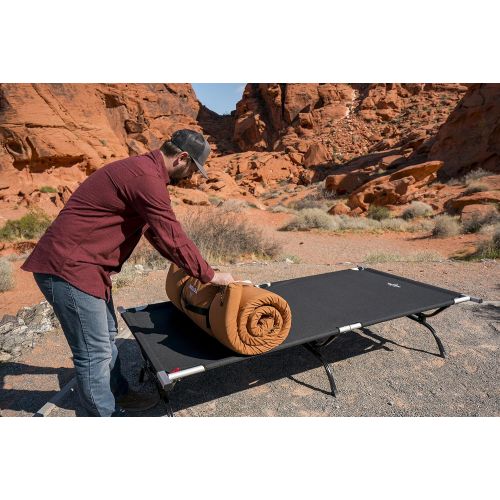  TETON Sports Outfitter XXL Camping Cot; Camping Cots for Adults; Folding Cot Bed; Easy Set Up; Storage Bag Included