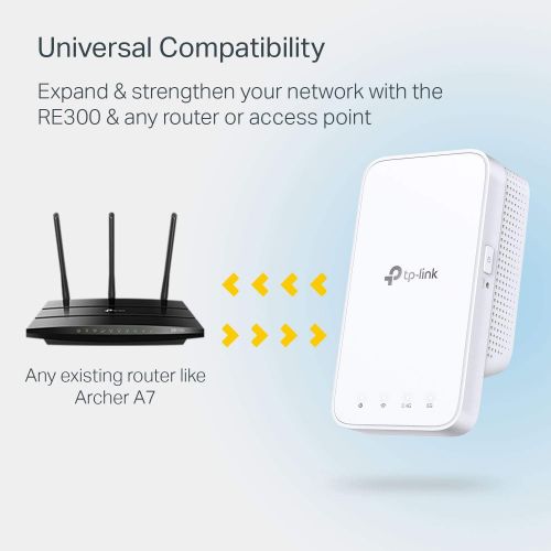  [아마존 핫딜]  [아마존핫딜]TP-LINK TP-Link | AC1200 WiFi Range Extender | Up to 1200Mbps | WiFi Extender, Repeater, WiFi Signal Booster | One Mesh | Easy Set-Up | Compact Designed Internet Booster (RE300)