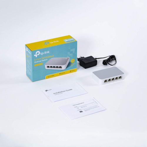  [아마존베스트]TP-LINK TP-Link 5 Port Fast Ethernet Switch | Desktop Ethernet Splitter | Ethernet Hub | Plug and Play | Fanless Quite | Unmanaged (TL-SF1005D)