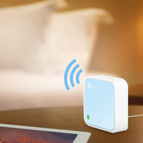  [아마존베스트]TP-LINK TP-Link N300 Wireless Portable Nano Travel Router - WiFi Bridge/Range Extender/Access Point/Client Modes, Mobile in Pocket(TL-WR802N)