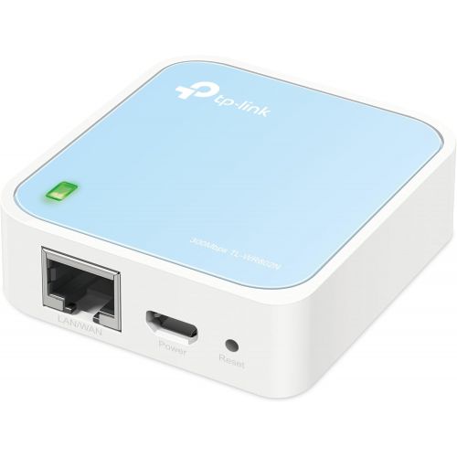  [아마존베스트]TP-LINK TP-Link N300 Wireless Portable Nano Travel Router - WiFi Bridge/Range Extender/Access Point/Client Modes, Mobile in Pocket(TL-WR802N)