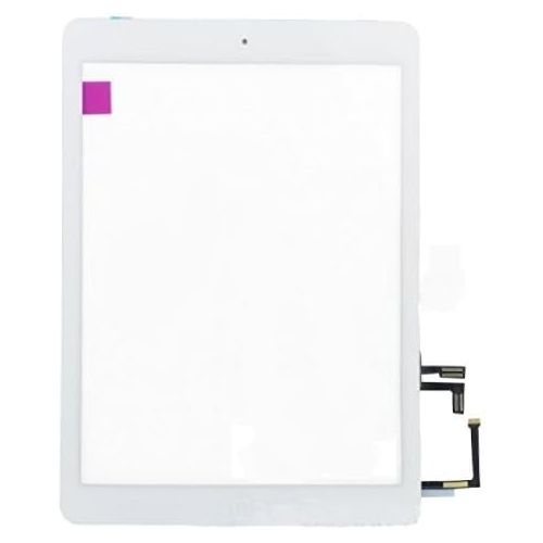  [아마존베스트]TechOrbits Ipad Air 1st Generation Touch Screen Replacement Glass Digitizer 9.7” with Home Button A1474 A1475 A1476 Repair Guide & Tool Kit (White)