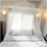 Tedderfield Premium Mosquito Net for King and California King Size Beds; Conical Screen Netting; Spacious Canopy Extra Wide + Extra Long; Indoor Outdoor Use; Ideal for Travel; Inse