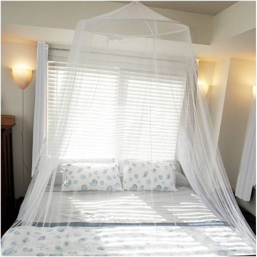  Tedderfield Premium Mosquito Net for King and California King Size Beds; Conical Screen Netting; Spacious Canopy Extra Wide + Extra Long; Indoor Outdoor Use; Ideal for Travel; Inse