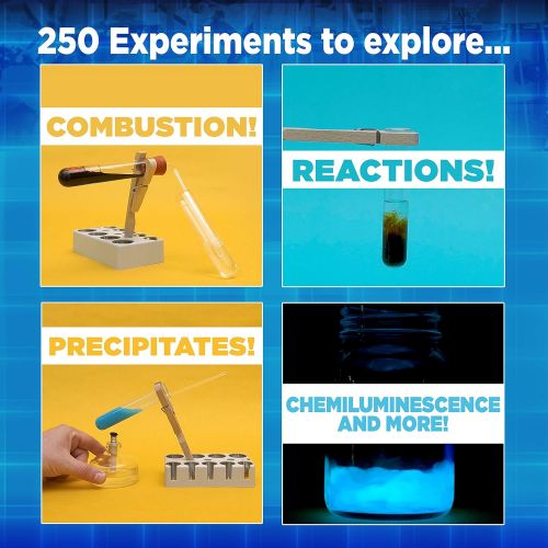  Visit the Thames & Kosmos Store Thames & Kosmos Chem C2000 (V 2.0) Chemistry Set with 250 Experiments and 128 Page Lab Manual, Student Laboratory Quality Instruments & Chemicals