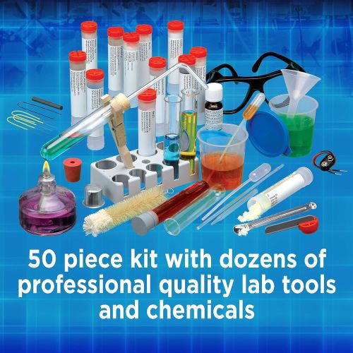  Visit the Thames & Kosmos Store Thames & Kosmos Chem C2000 (V 2.0) Chemistry Set with 250 Experiments and 128 Page Lab Manual, Student Laboratory Quality Instruments & Chemicals