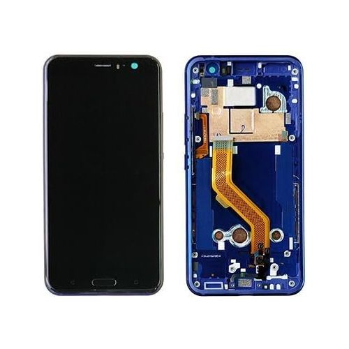  TheCoolCube For HTC U11 Touch Screen LCD Digitizer with Frame 5.5 inch Blue