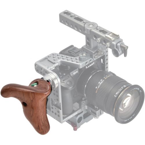  Tilta TT-0511-R Right Side Wooden Handgrip REC Trigger with Control Buttons for Sony A7 series cage