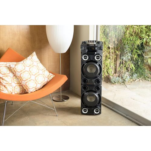  Toshiba TY-ASC400 Large Bluetooth Trolley Wireless High Power IndoorOutdoor Stereo Speaker System