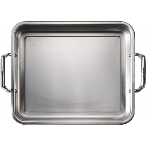  Tramontina 80203010DS 18.75 Inch Roasting Pan, 18.75-Inch, Stainless Steel