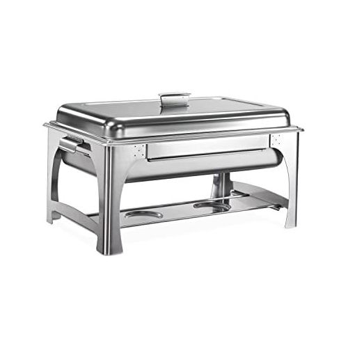  Tramontina Pro-Line NSF-Certified Made in Brazil tainless Steel Chafing Dish, 9 Quarts, Heat Preserving Pan