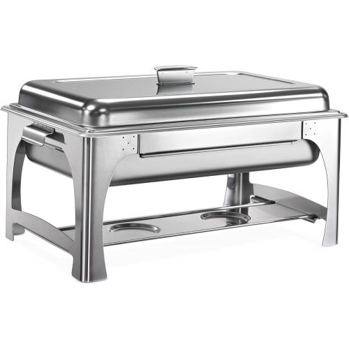  Tramontina Pro-Line NSF-Certified Made in Brazil tainless Steel Chafing Dish, 9 Quarts, Heat Preserving Pan