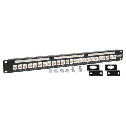  Tripp Lite TRIPP LITE N250-024-LP 24-Port Cat6Cat5e Low Profile Wallmount Patch Panel 1U TAA