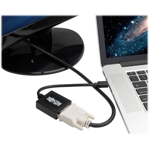  Tripp Lite Mini DisplayPort to DVI Adapter Cable with Dual-Link Active USB Power MDP to DVI-D, 6 in. (P137-06N-DVI-DL)