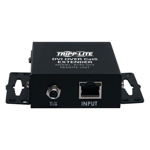  Tripp Lite DVI over Cat5  Cat6 Extender, Extended Range Video Transmitter and Receiver 1920x1080 at 60Hz(B140-101X)
